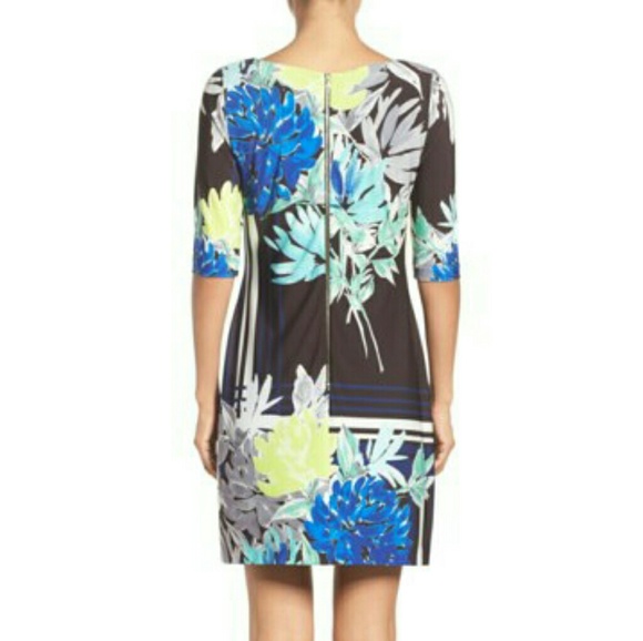 ELIZA J Floral Printed Shift Dress - Picture 2 of 6